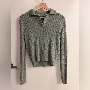 Green brandy melville sweater